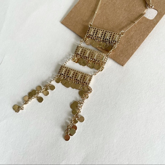 Plunder Design Gold Layered Necklace - Picture 3 of 15